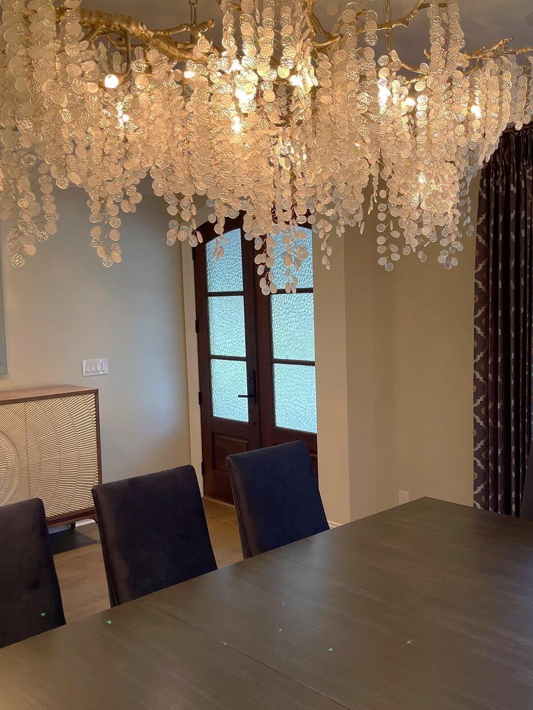 Shiro Noda Crystal Chandelier - Cueteks