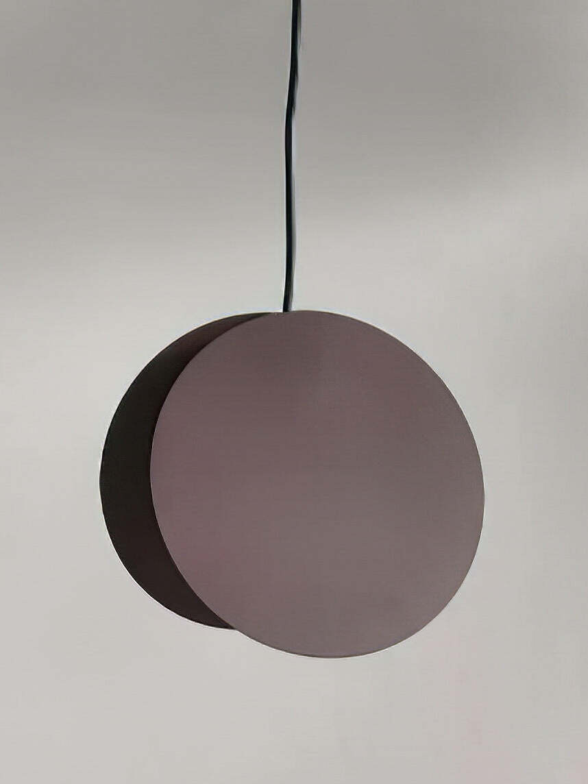 Modern North Metal Disc Pendant Light - Cueteks