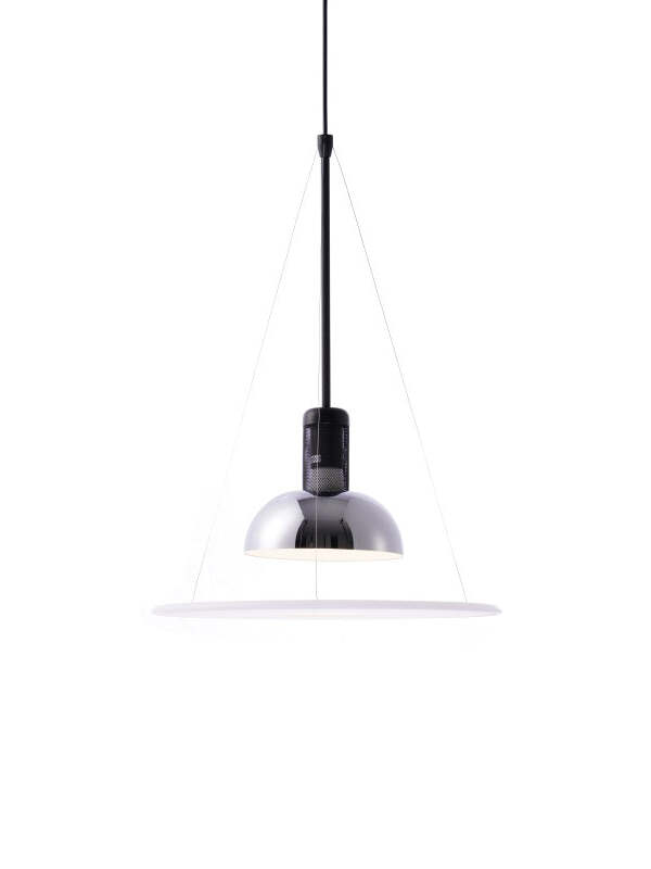 Whimsical Frisbi Flying Saucer Pendant Light - Cueteks
