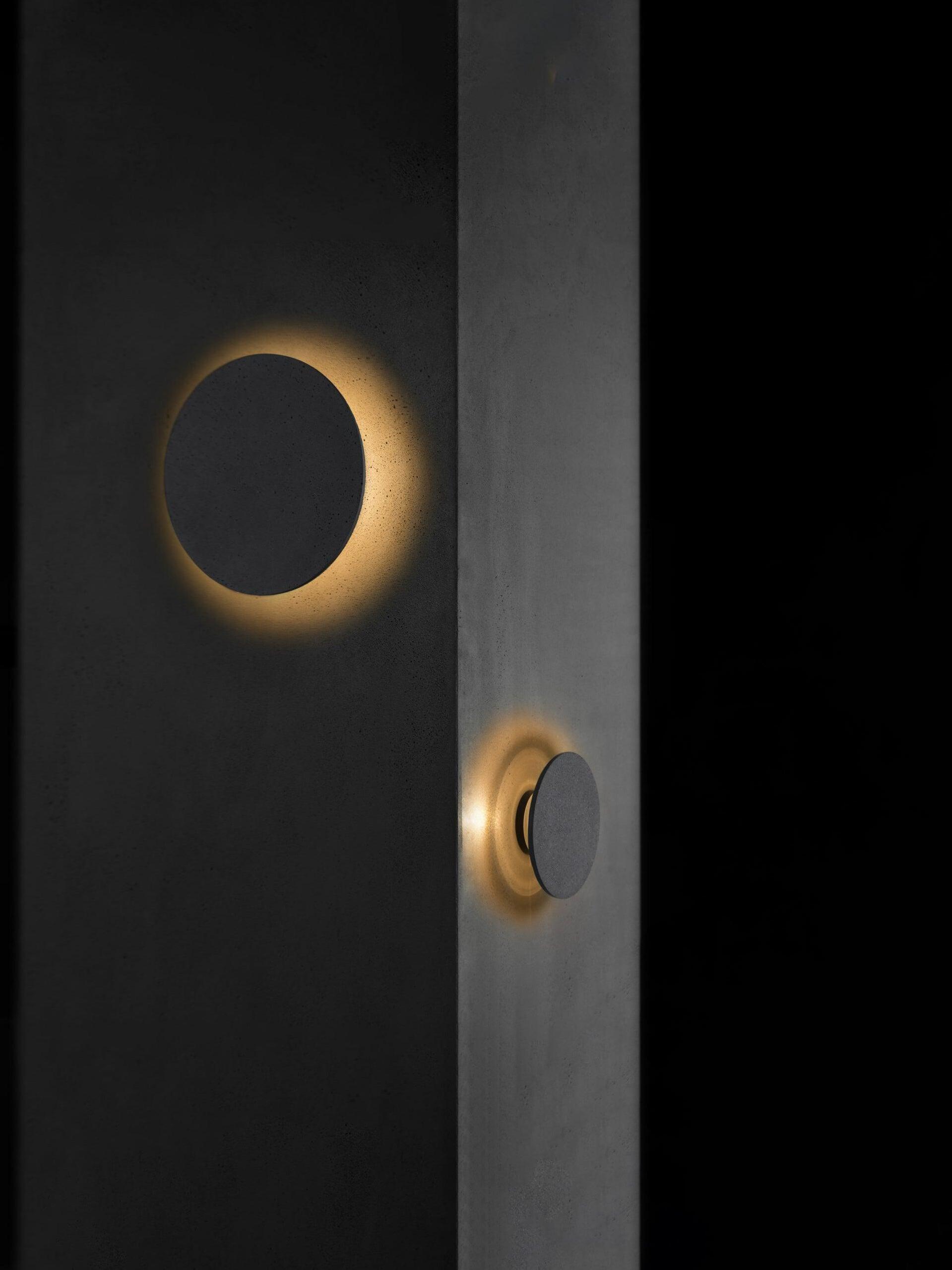 Modern Round Terrazzo Pin Wall Lamp - Cueteks