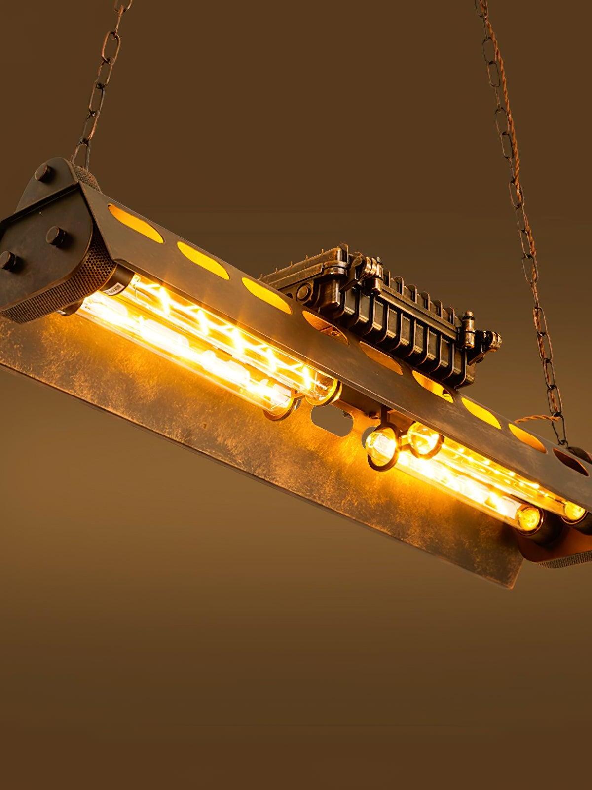 Industrial Steampunk Chandelier - Cueteks