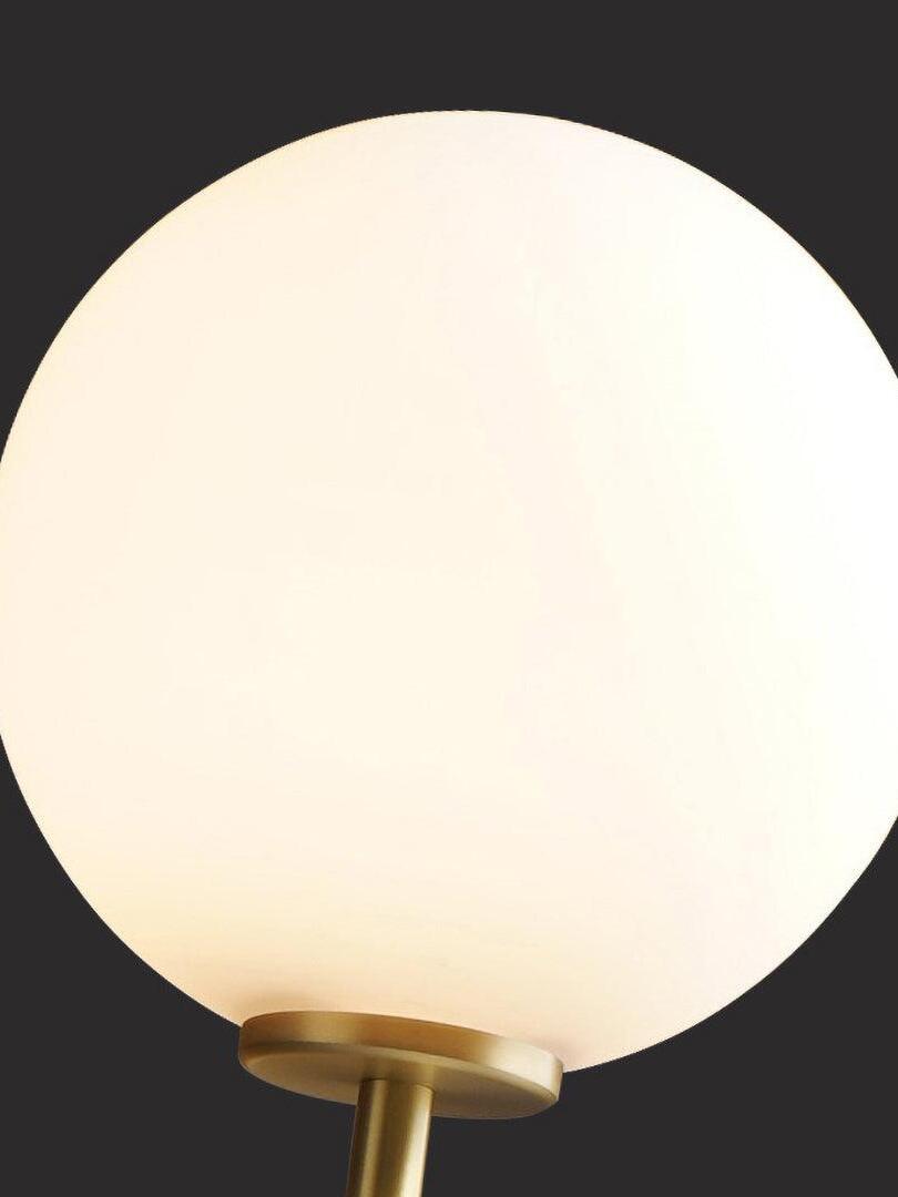Luxury Miira Glass Ball Bedroom Wall Light - Cueteks