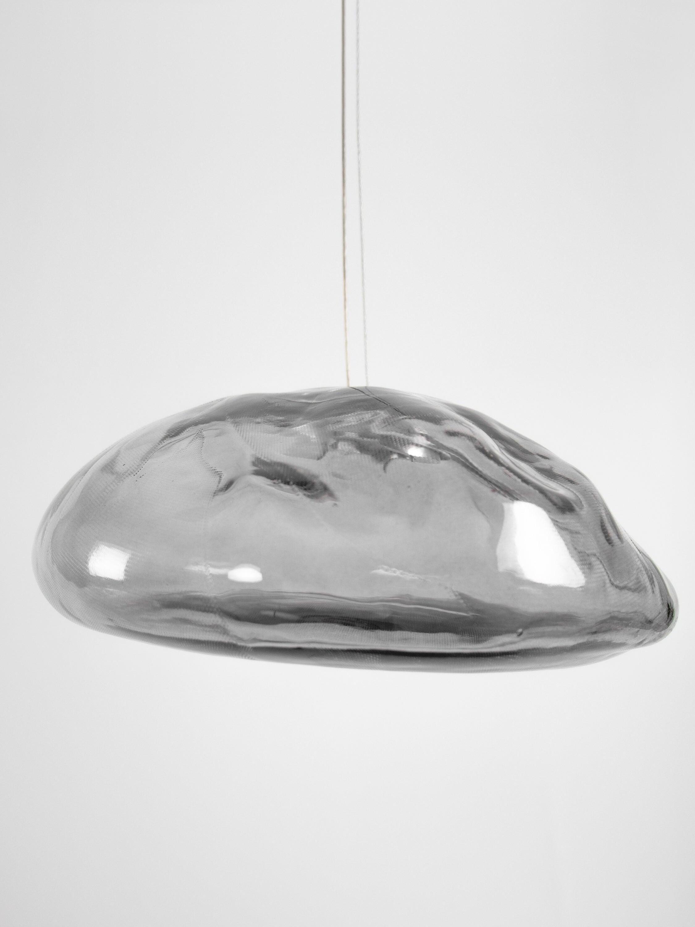 Transparent Glass Random Rectangle Multiple Pendant Lamp - Cueteks