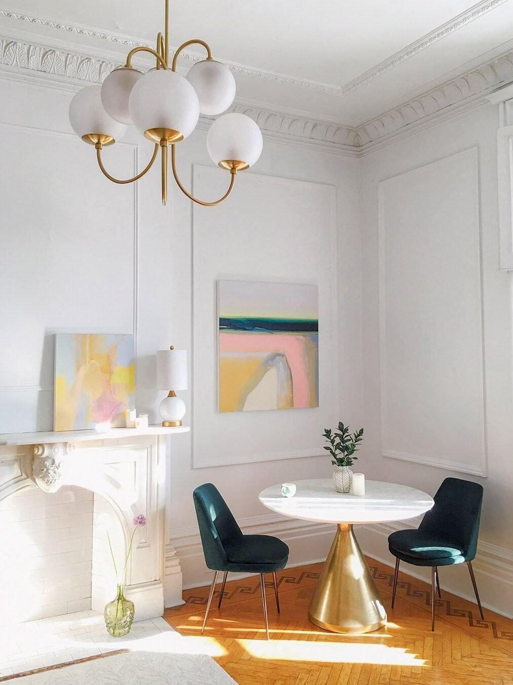 Gooseneck Chandelier - Cueteks