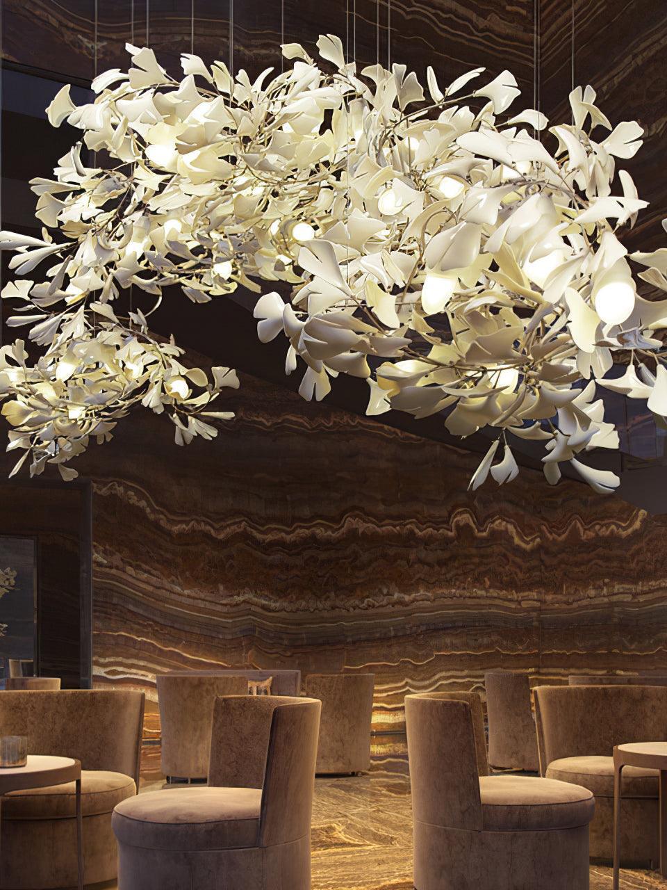 Gingko Chandelier B - Cueteks