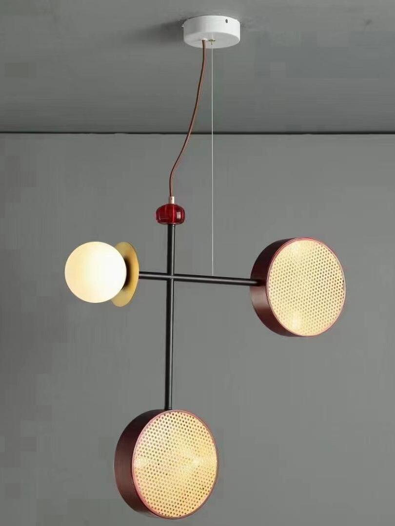 Monaco Artistic Geometric Suspension Light - Cueteks