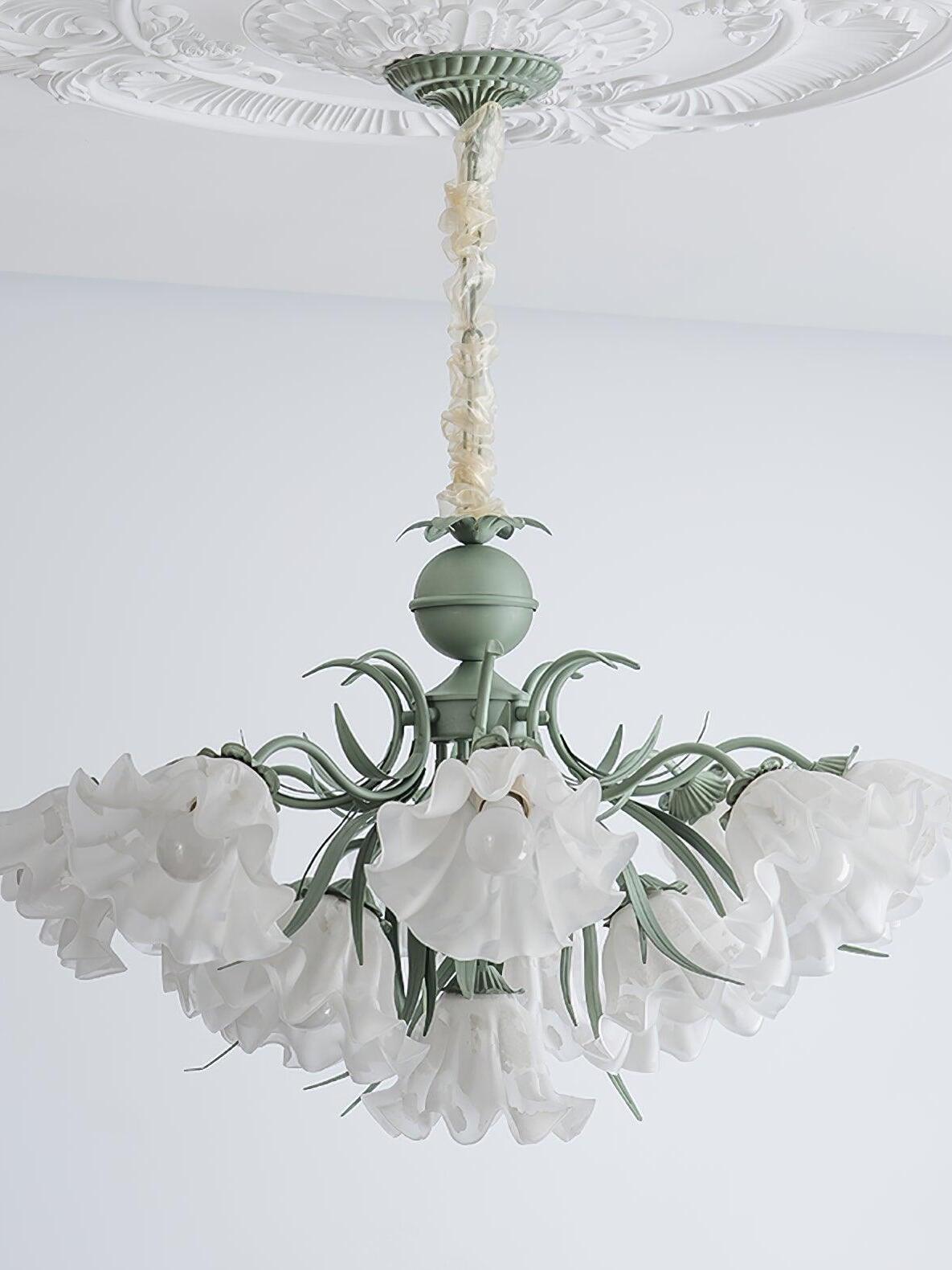 Lily of the Valley Flower Chandelier - Cueteks