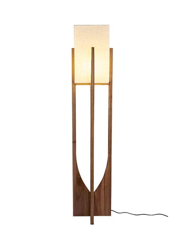 Fairbanks 145 cm Walnut wood lamp