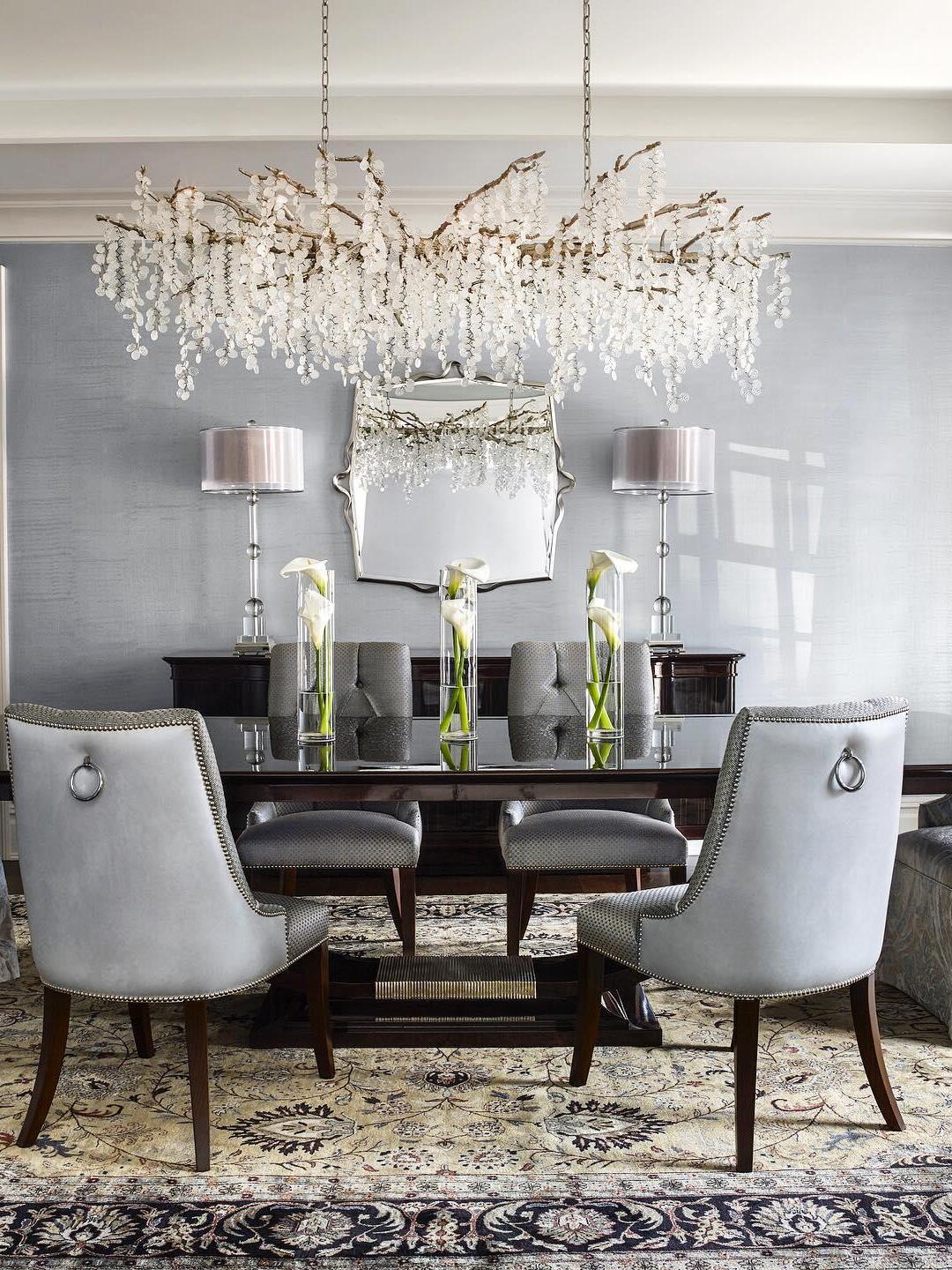 Shiro Noda Crystal Chandelier - Cueteks