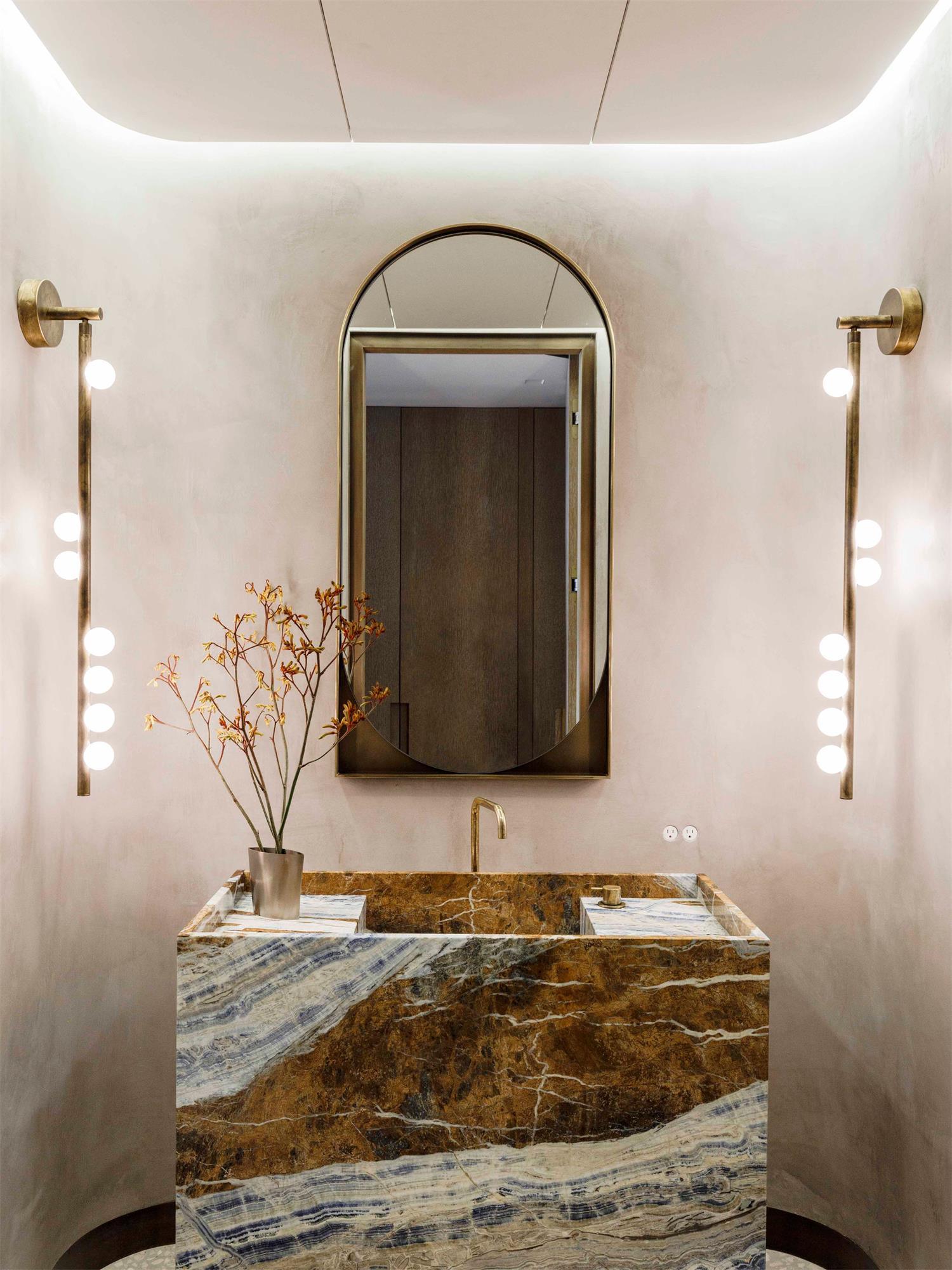 Brass Glass Tube Wall Lamp - Cueteks