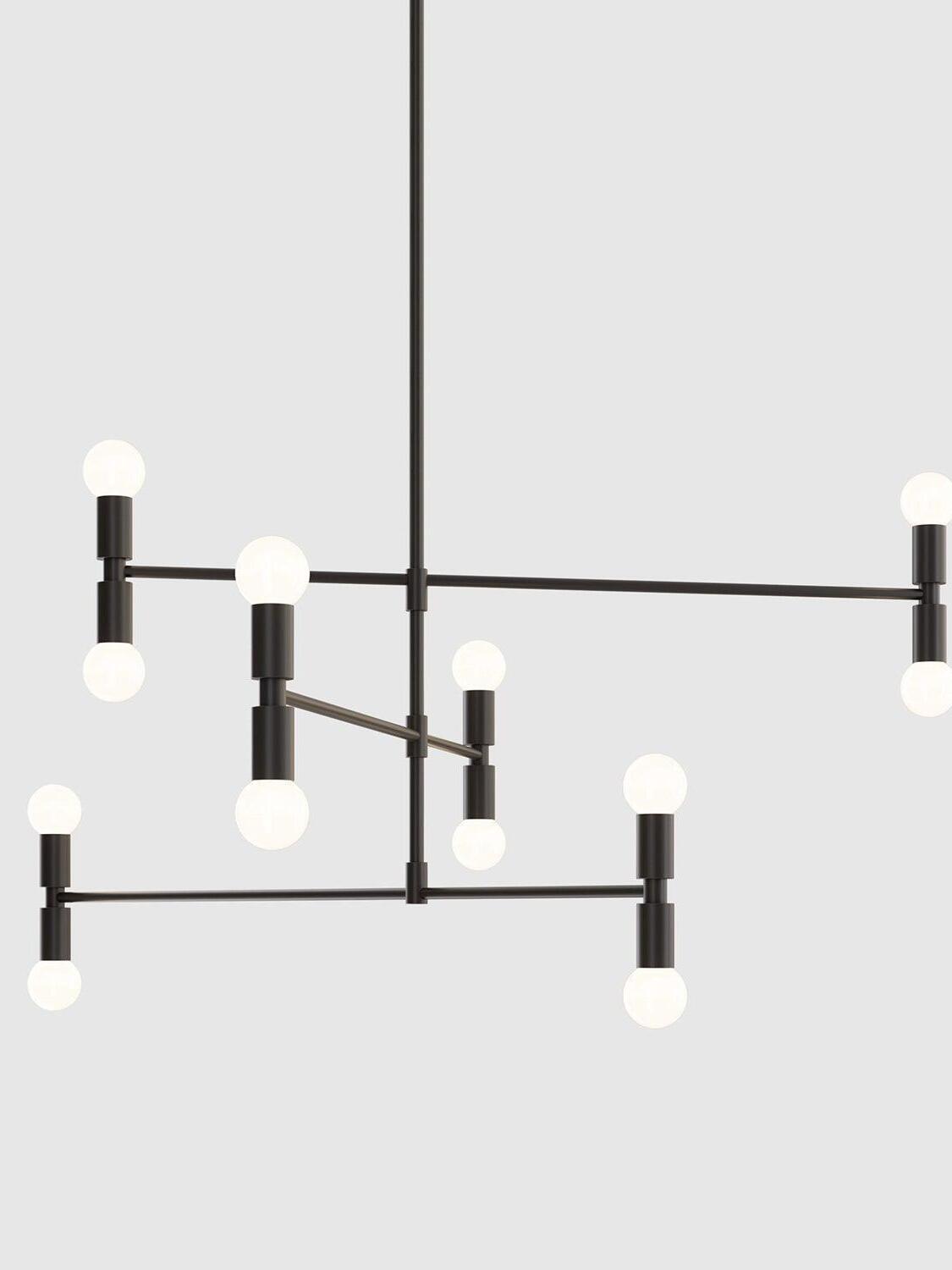 Industrial Atomium Multi Heads Chandelier - Cueteks