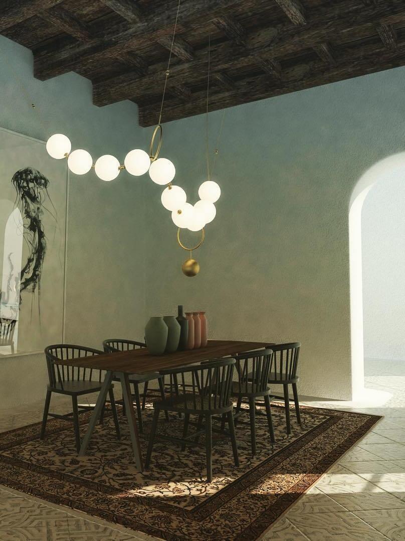 Necklace LED Pendant Lamp - Cueteks