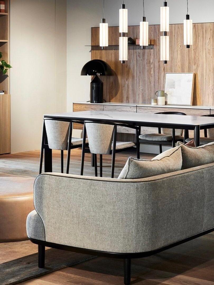 Modern Metal Metropol Linear Pendant Lamp - Cueteks