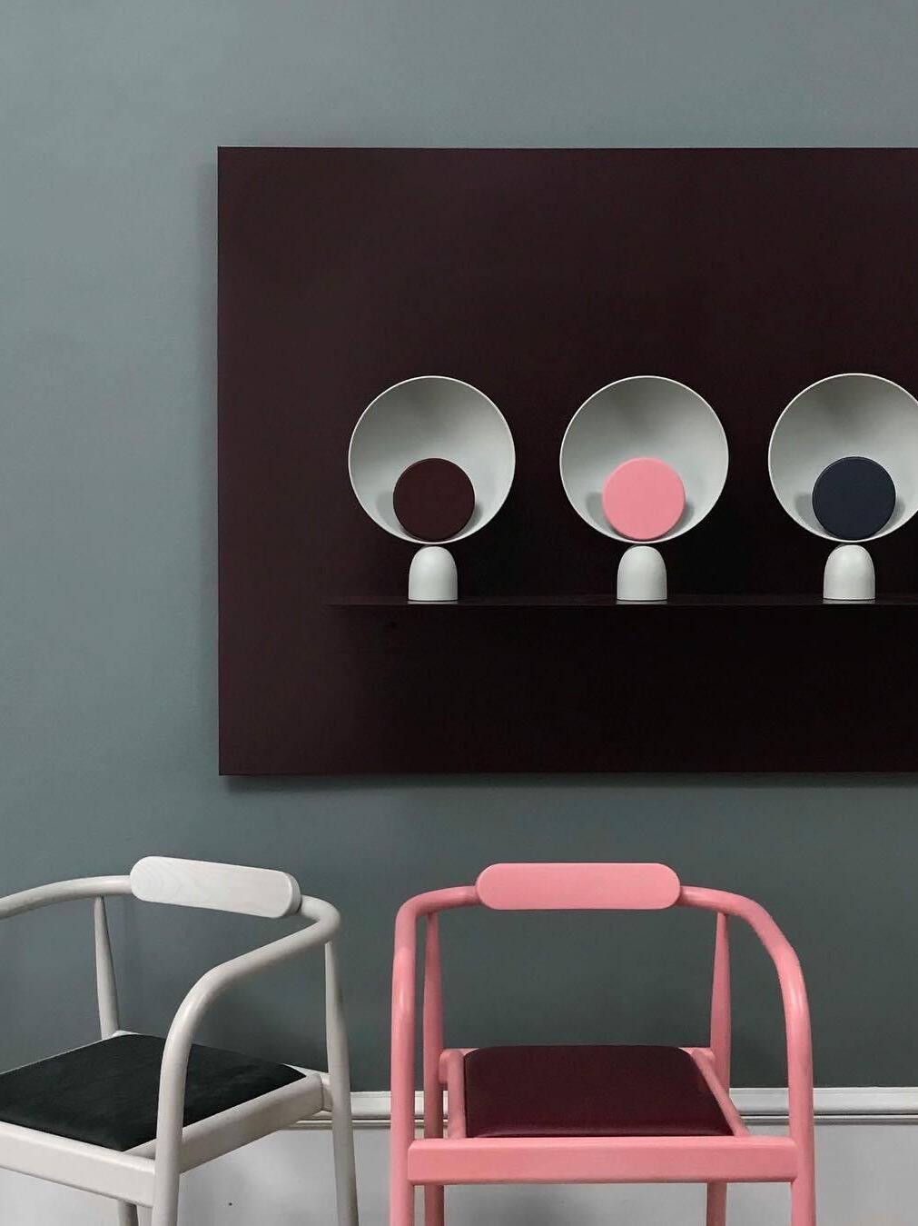Macaroon Blooper Disc LED Decorative Table Lamp - Cueteks