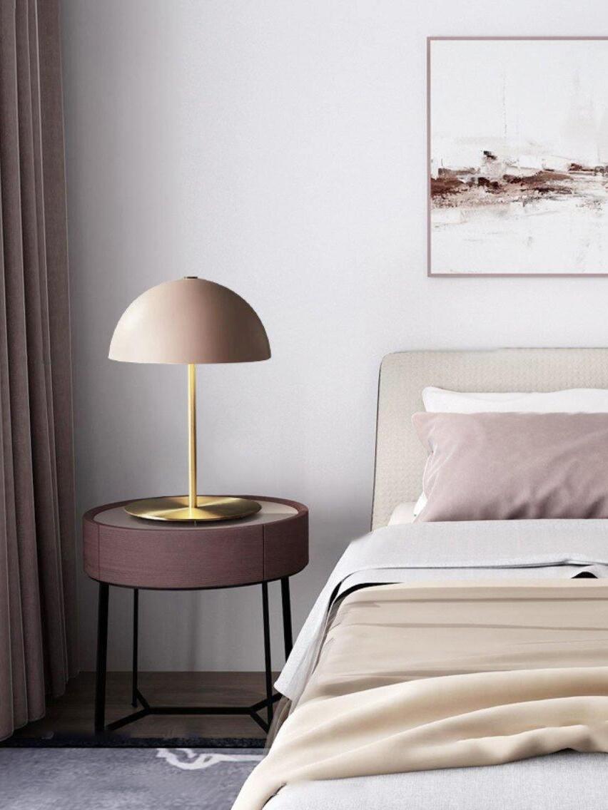 Modern Metal Acrylic Hanna Table Lamp - Cueteks