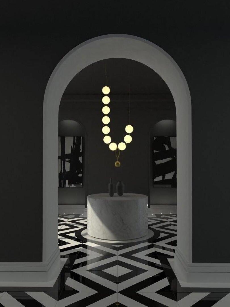 Necklace LED Pendant Lamp - Cueteks
