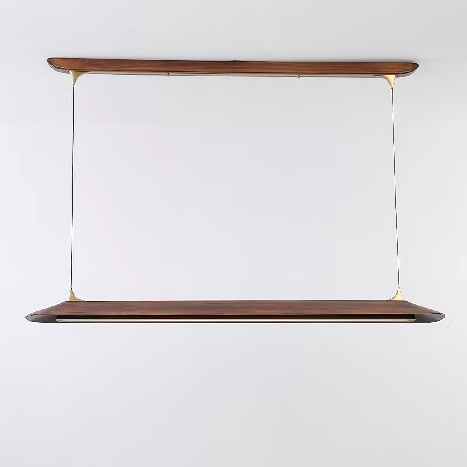 Full view of Mernoe pendant and elongated ceiling canopy